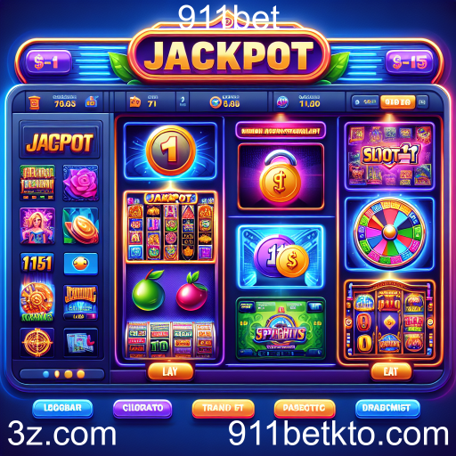 Descubra a Emoção dos Jackpots no 911bet